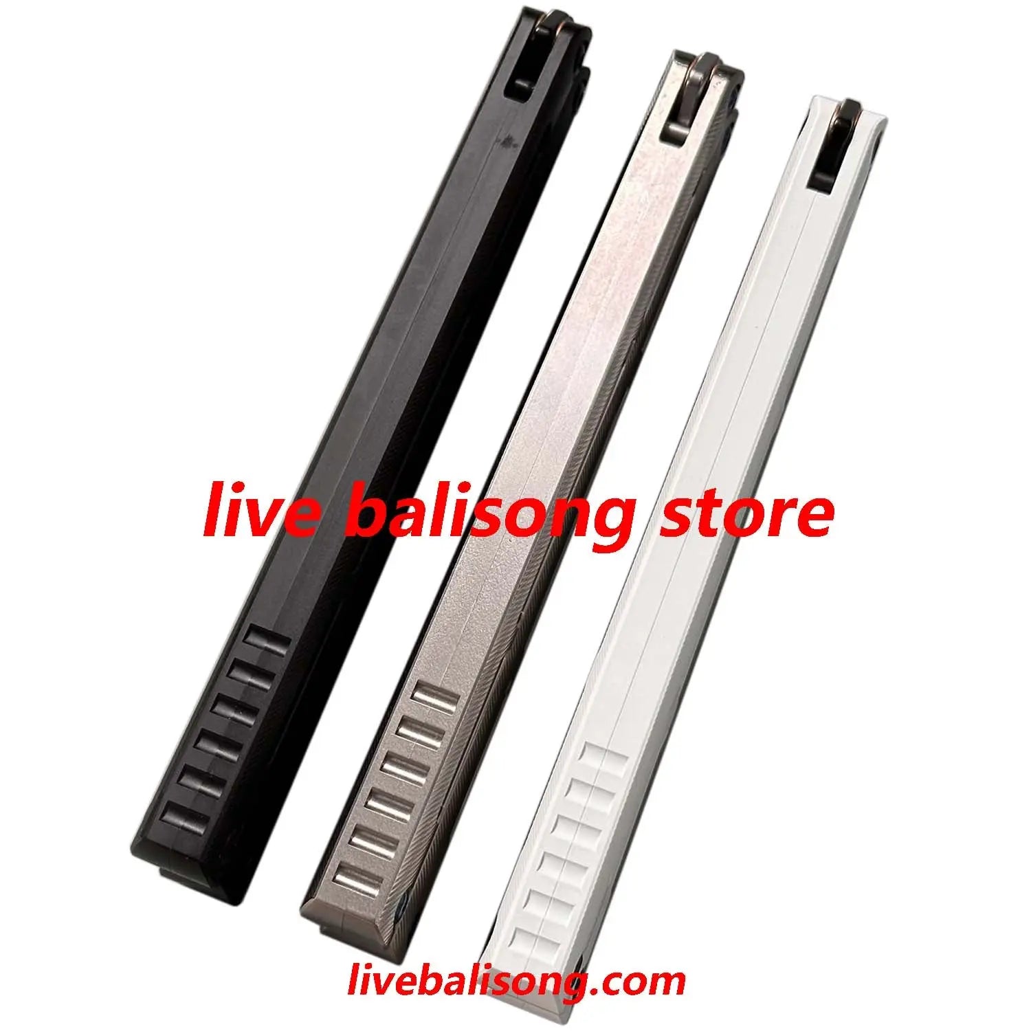 ARMED SHARK Tsunami Balisong Trainer Clone Titanium Chanwich Handle livebalisong
