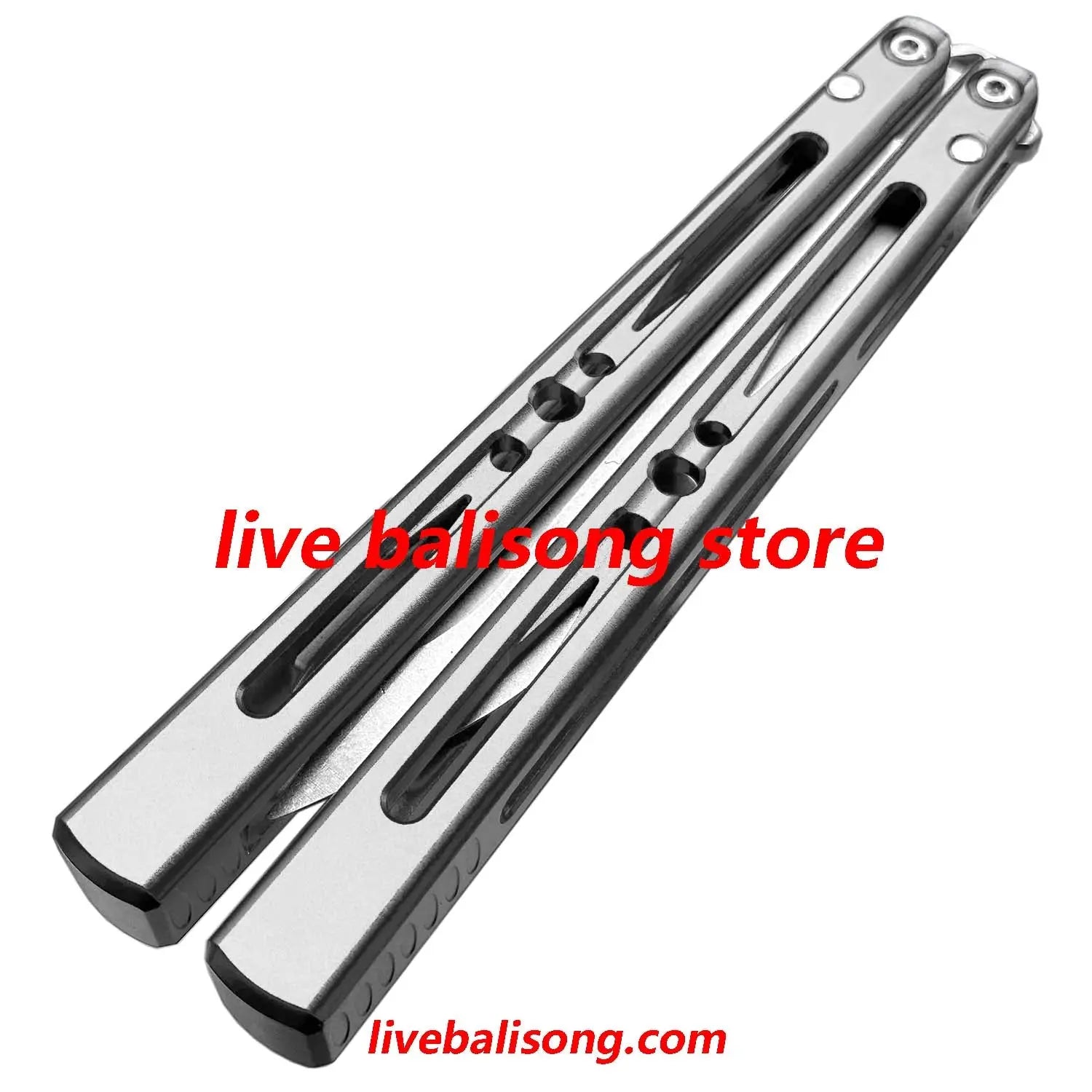 Apocalypse Vixen Balisong Clone 7075 Aluminum Handle False Edge livebalisong