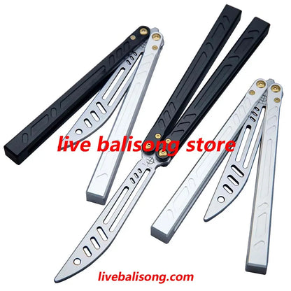 Baliplus Barebones Balisong Live Clone 7075 Aluminum Channel Handle livebalisong