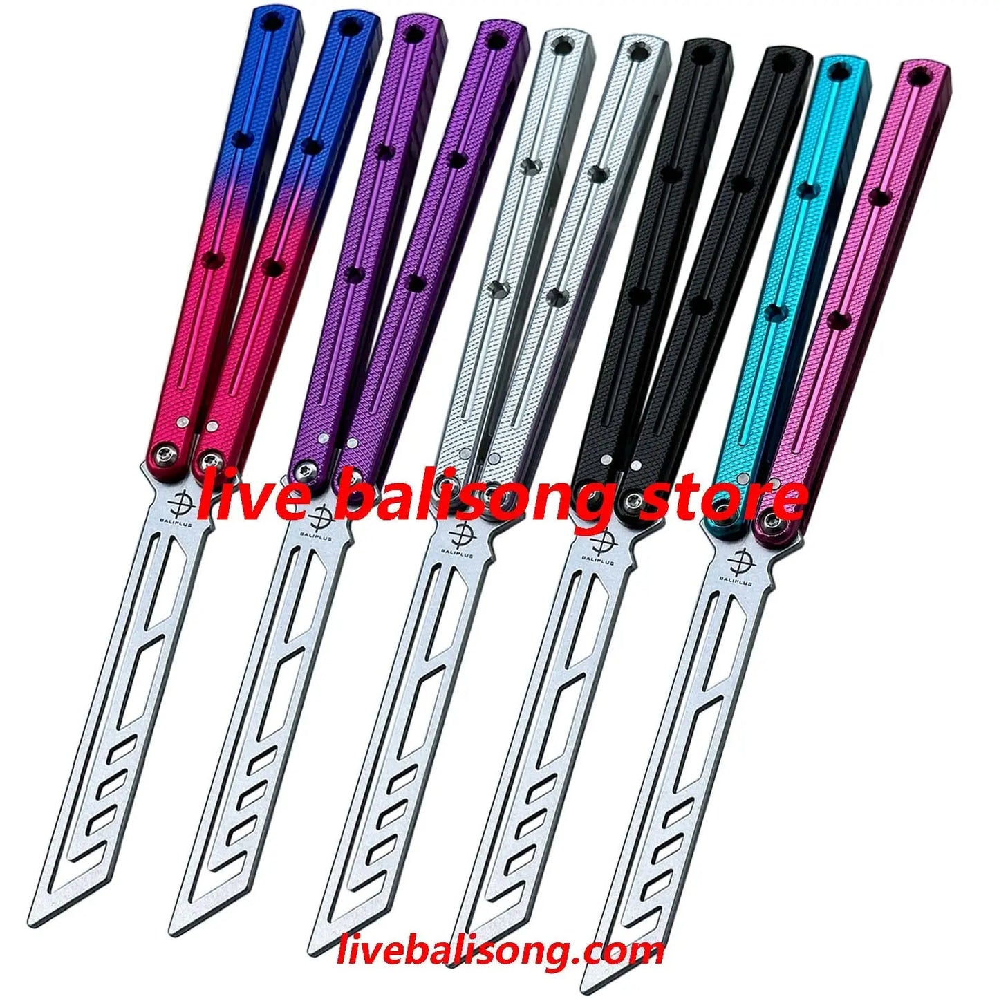 Baliplus Krake Raken (Kraken) V3 Balisong Trainer Clone Speed Channel livebalisong
