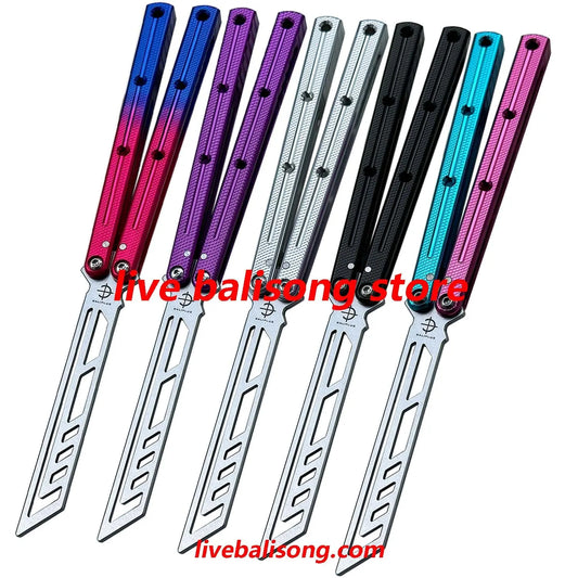 Baliplus Krake Raken (Kraken) V3 Balisong Trainer Clone Speed Channel livebalisong