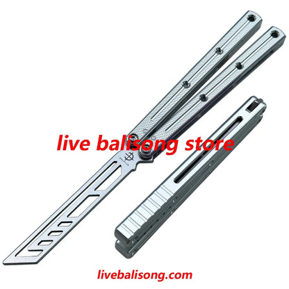 Baliplus Krake Raken (Kraken) V3 Balisong Trainer Clone Speed Channel livebalisong