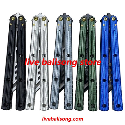 Baliplus Krake Raken (kraken) V3 Balisong Trainer Clone 7075 Aluminum livebalisong