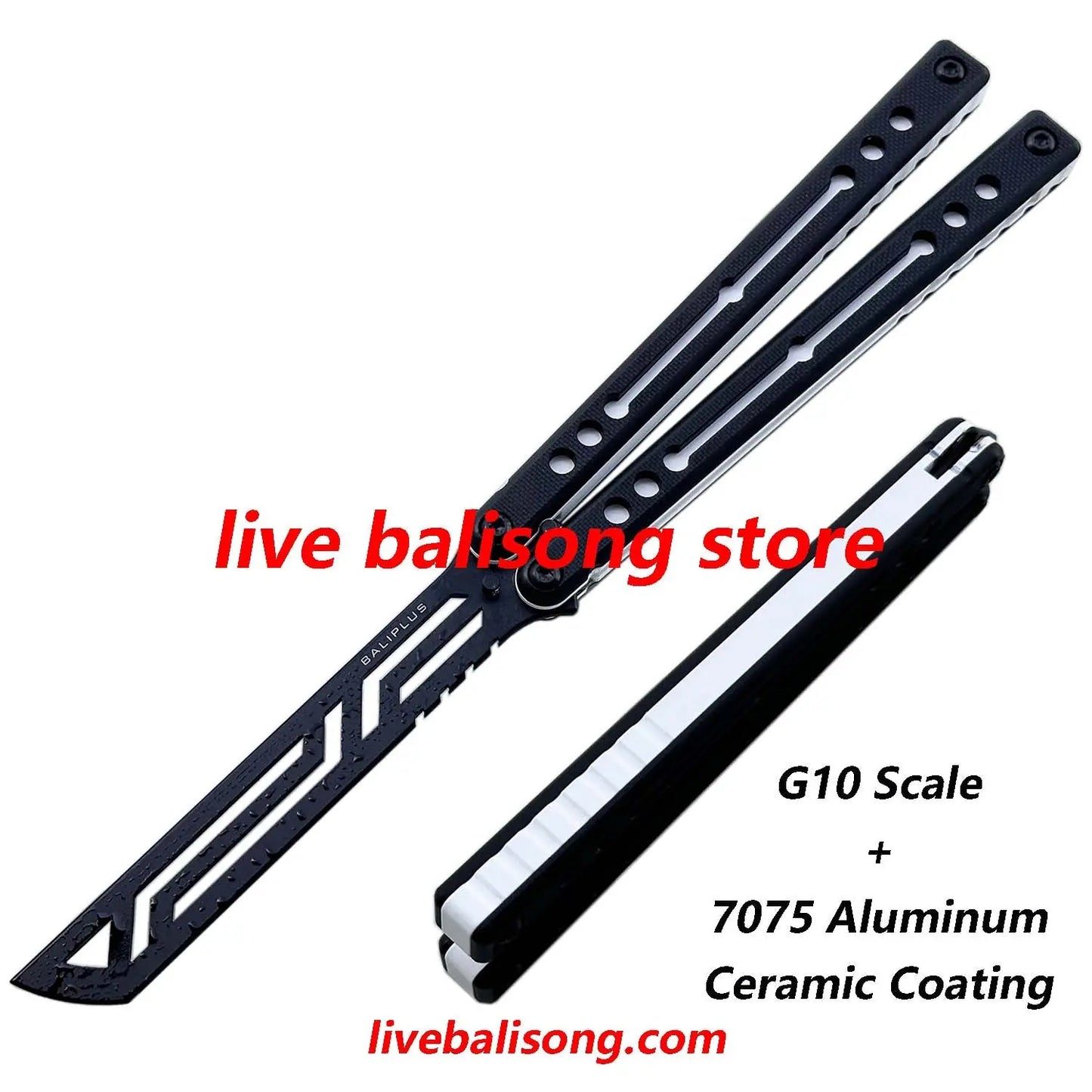 Baliplus Nautilus V2 Balisong Trainer Clone livebalisong