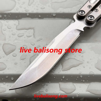 Baliplus Revolution (REVO) Balisong Clone Titanium Hnadle livebalisong