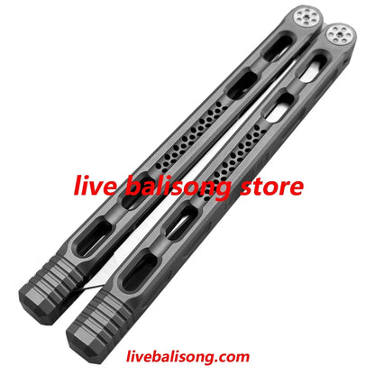 MXNIUM Raid Original Balisong Titanium Handle livebalisong