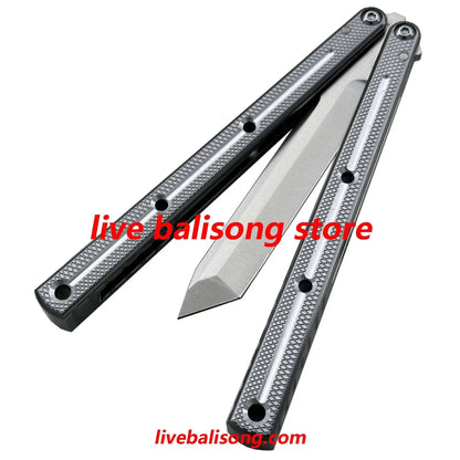 New Baliplus Krake Raken (Kraken) V3 Balisong Clone livebalisong
