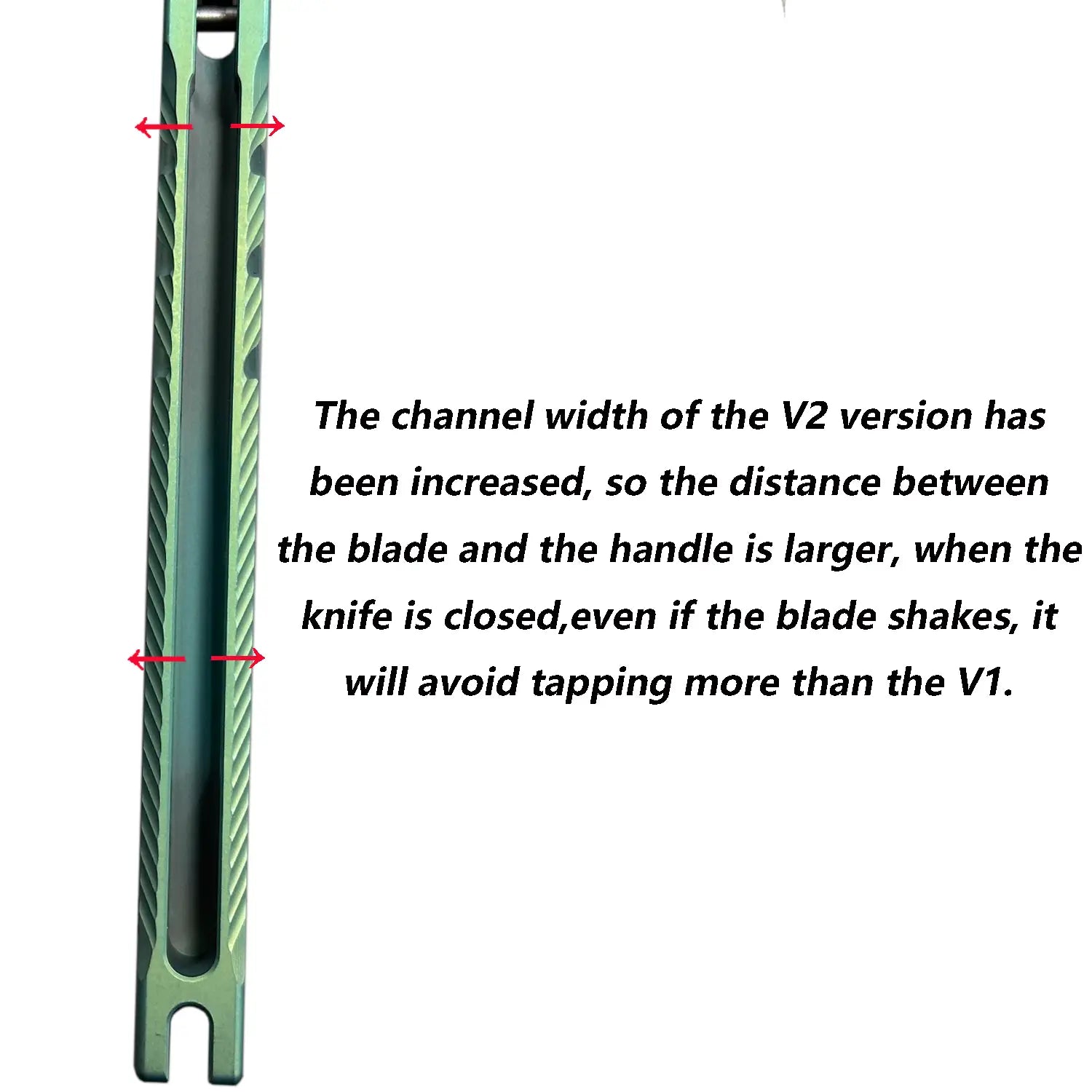 New Theone CHAB V2 Channel Alpha Beast Balisong Clone Titanium Handle livebalisong