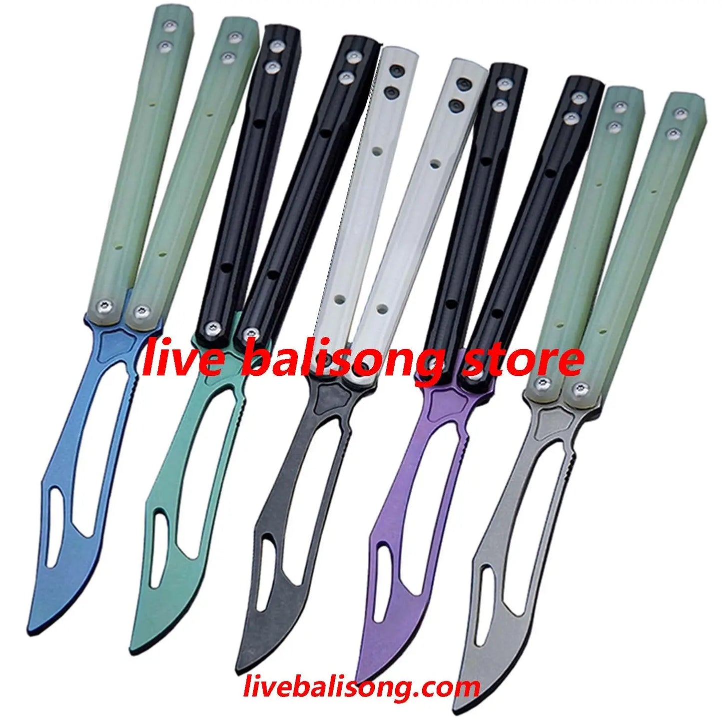 Theone G10 Orca Balisong Trainer Clone livebalisong