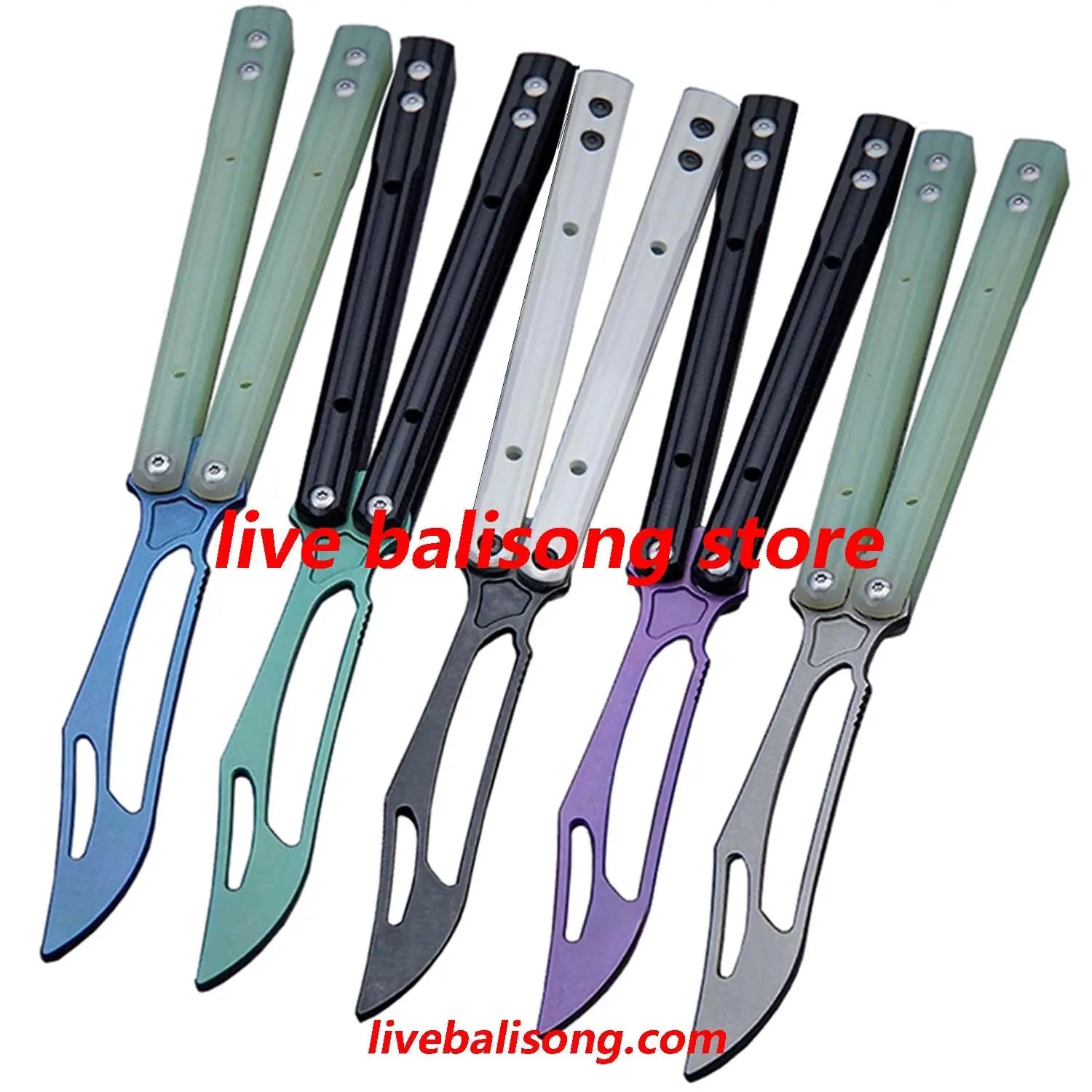 Theone G10 Orca Balisong Trainer Clone livebalisong