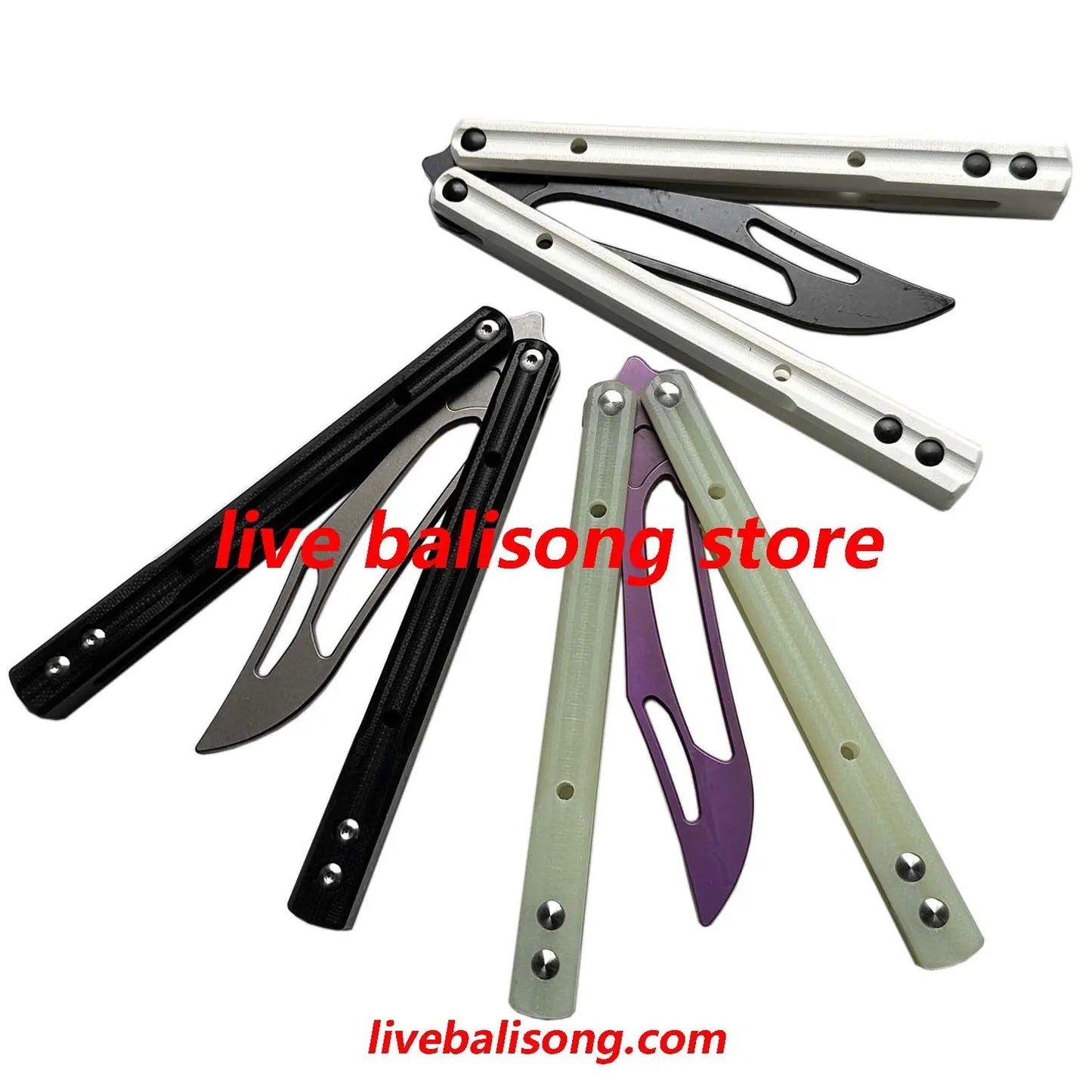 Theone G10 Orca Balisong Trainer Clone livebalisong