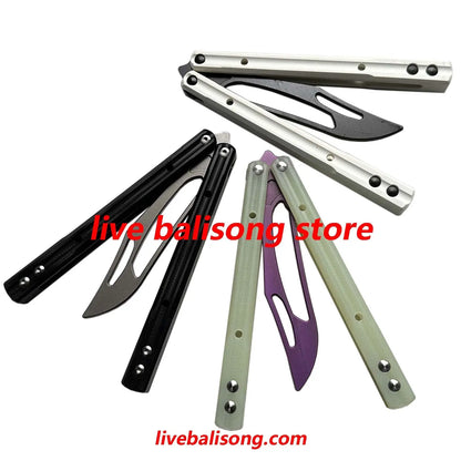 Theone G10 Orca Balisong Trainer Clone livebalisong