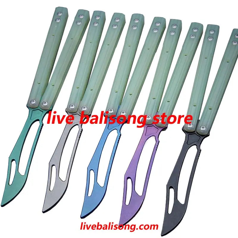Theone G10 Orca Balisong Trainer Clone livebalisong