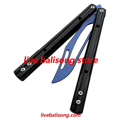 Theone G10 Orca Balisong Trainer Clone livebalisong