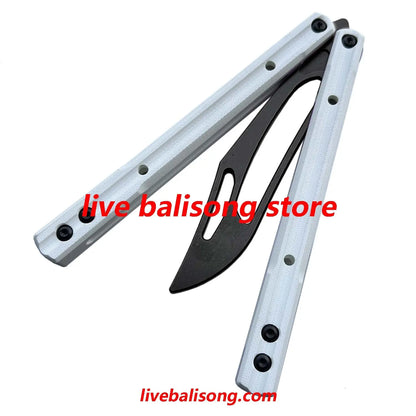 Theone G10 Orca Balisong Trainer Clone livebalisong