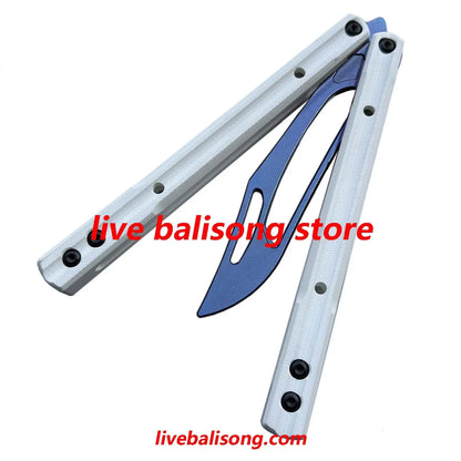 Theone G10 Orca Balisong Trainer Clone livebalisong
