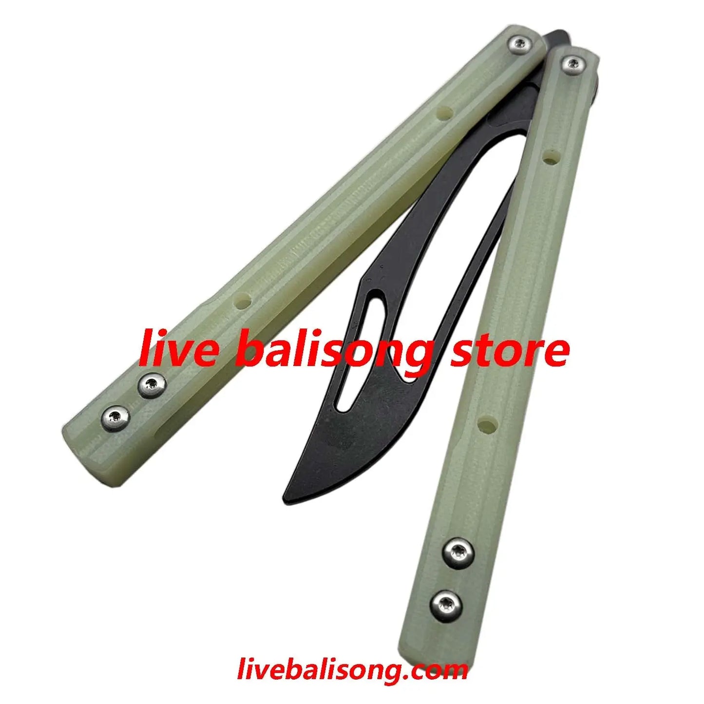 Theone G10 Orca Balisong Trainer Clone livebalisong