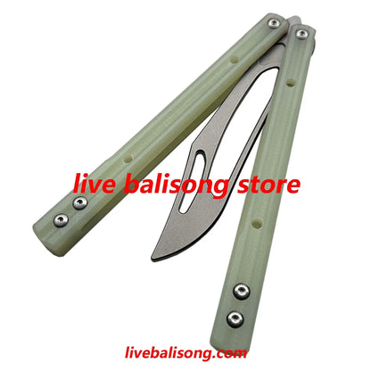 Theone G10 Orca Balisong Trainer Clone livebalisong