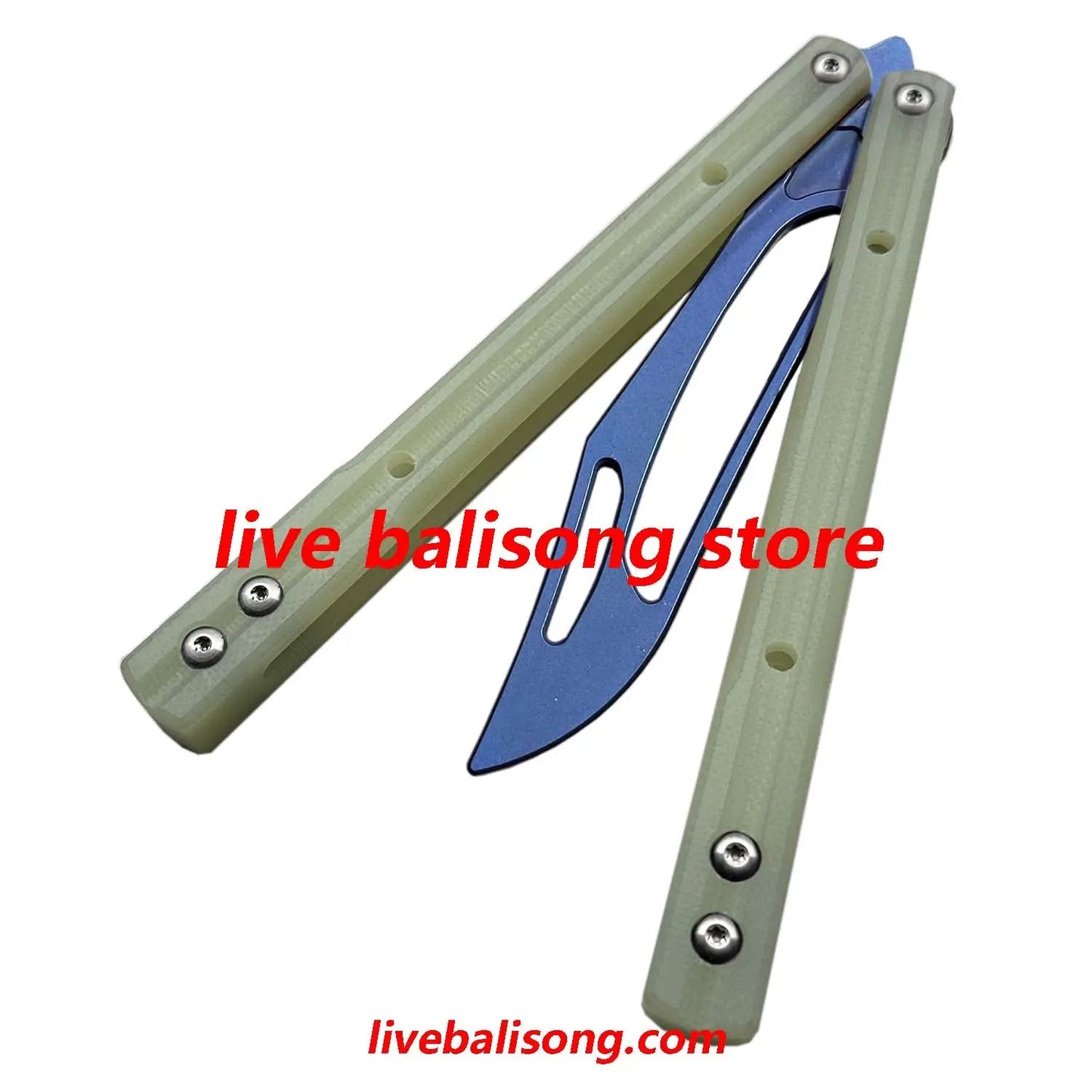 Theone G10 Orca Balisong Trainer Clone livebalisong