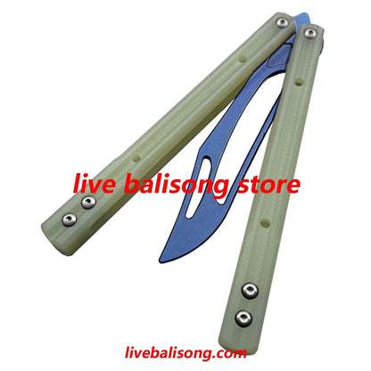 Theone G10 Orca Balisong Trainer Clone livebalisong
