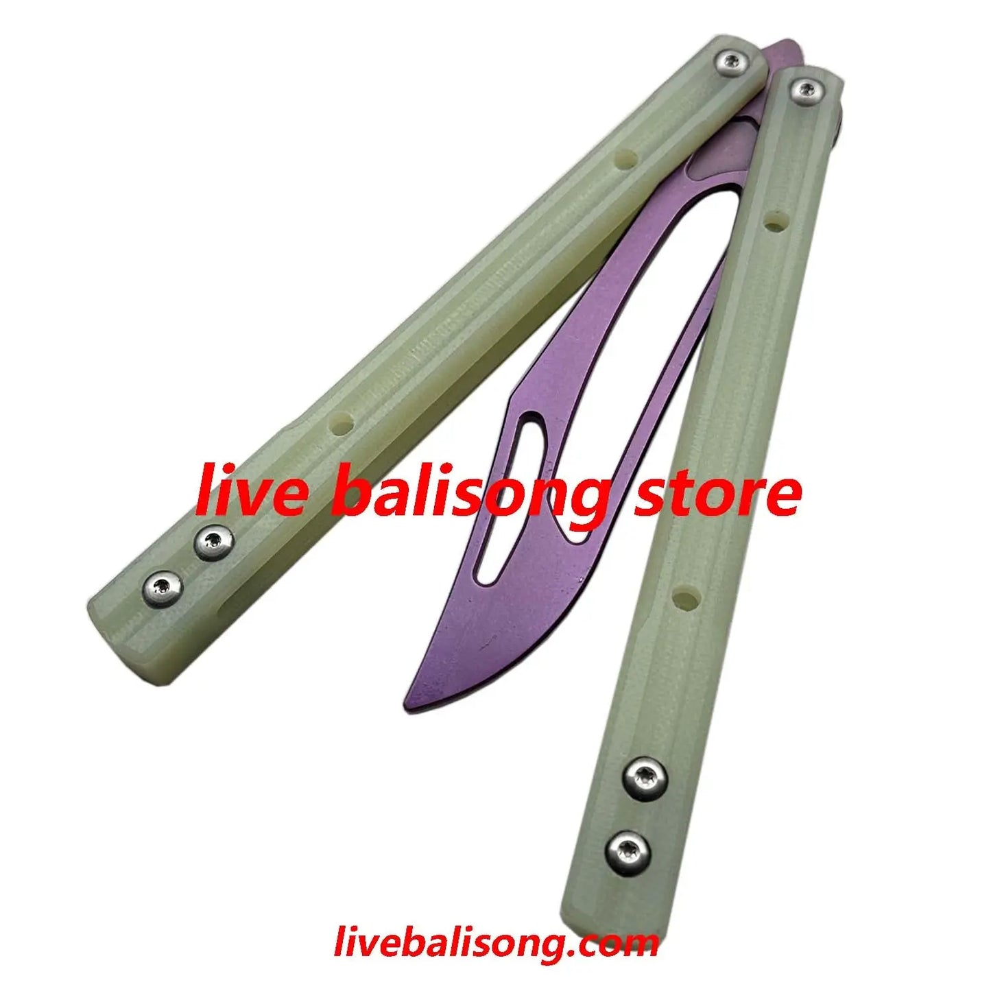 Theone G10 Orca Balisong Trainer Clone livebalisong