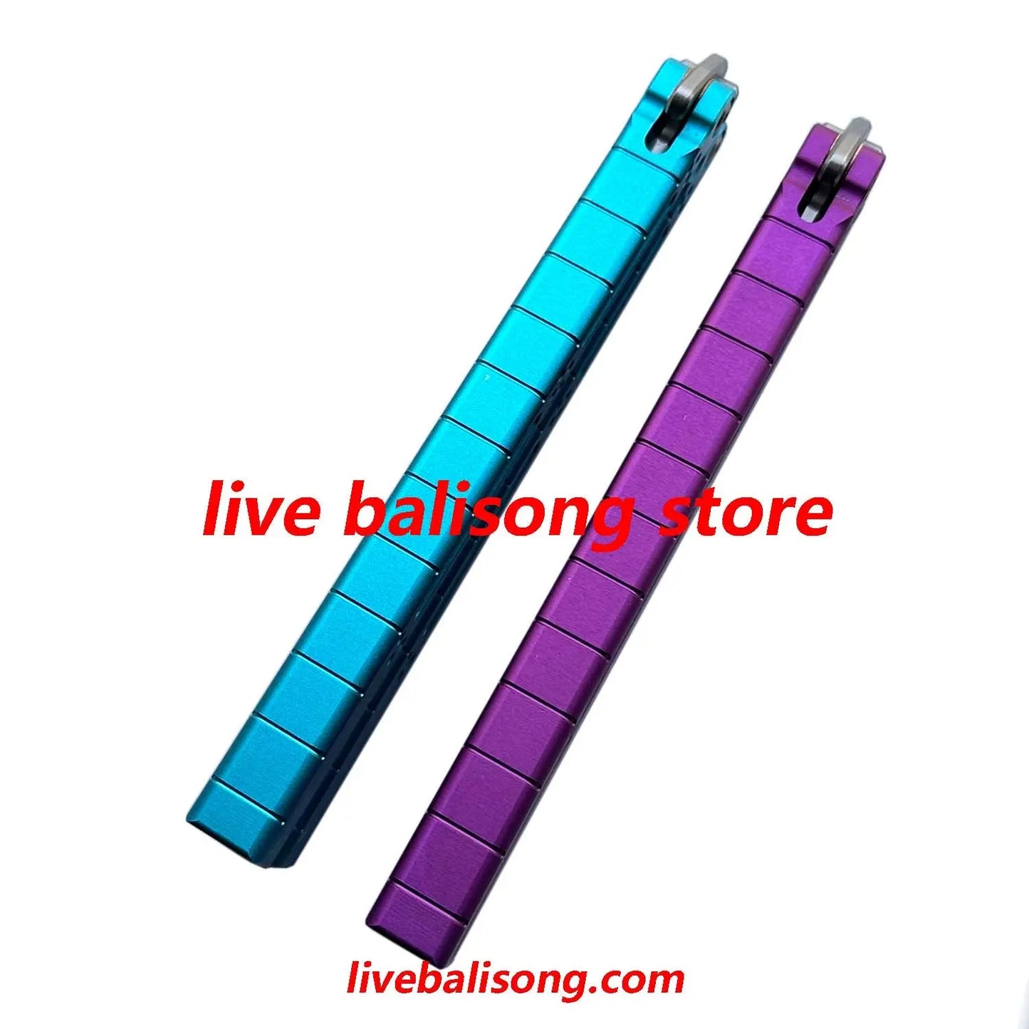 Theone HOM Basilisk Balisong Clone 7075 Aluminum Handle livebalisong
