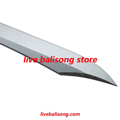 Theone Hammer CHAB Balisong Clone Channel Alpha Beast Titanium Handle livebalisong