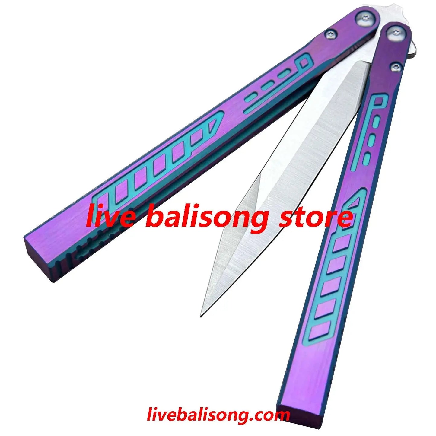 Theone Titanium Falcon Original Balisong livebalisong