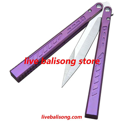 Theone Titanium Falcon Original Balisong livebalisong
