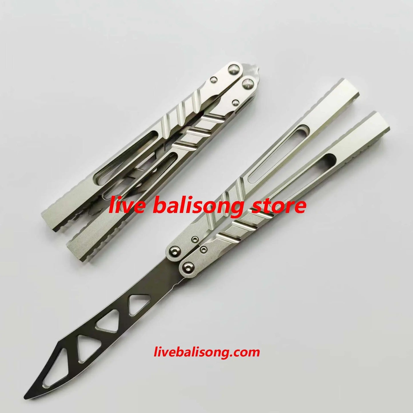 Titus CHAB Channel Alpha Beast Balisong Clone livebalisong